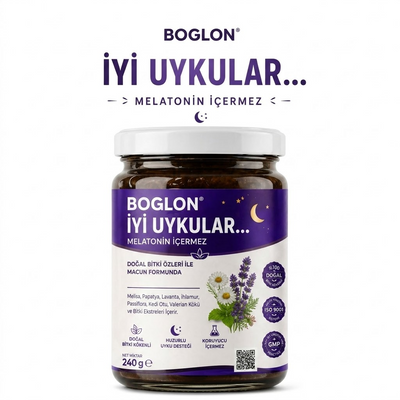 Boglon — Gece Macunu™ ile "Gece uyur, sabah yaşarsın."