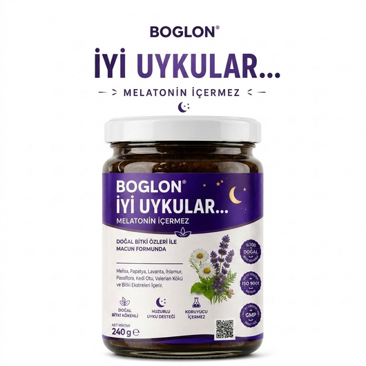 Boglon — Gece Macunu™ ile "Gece uyur, sabah yaşarsın."